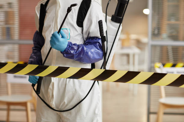 Professional Crime Scene Cleanup technician working in West Bridgewater, MA